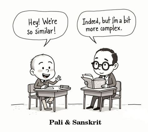 Pali and Sanskrit